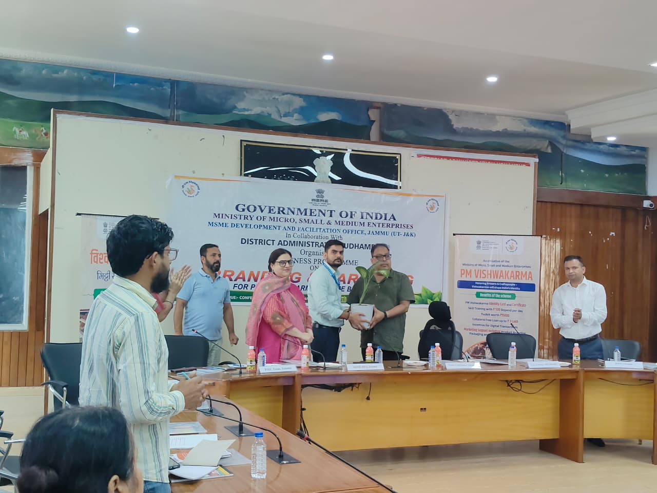 MSME-DFO Jammu organises Awareness Programme on Branding & Marketing for PM Vishwakarma Beneficiaries at Udhampur