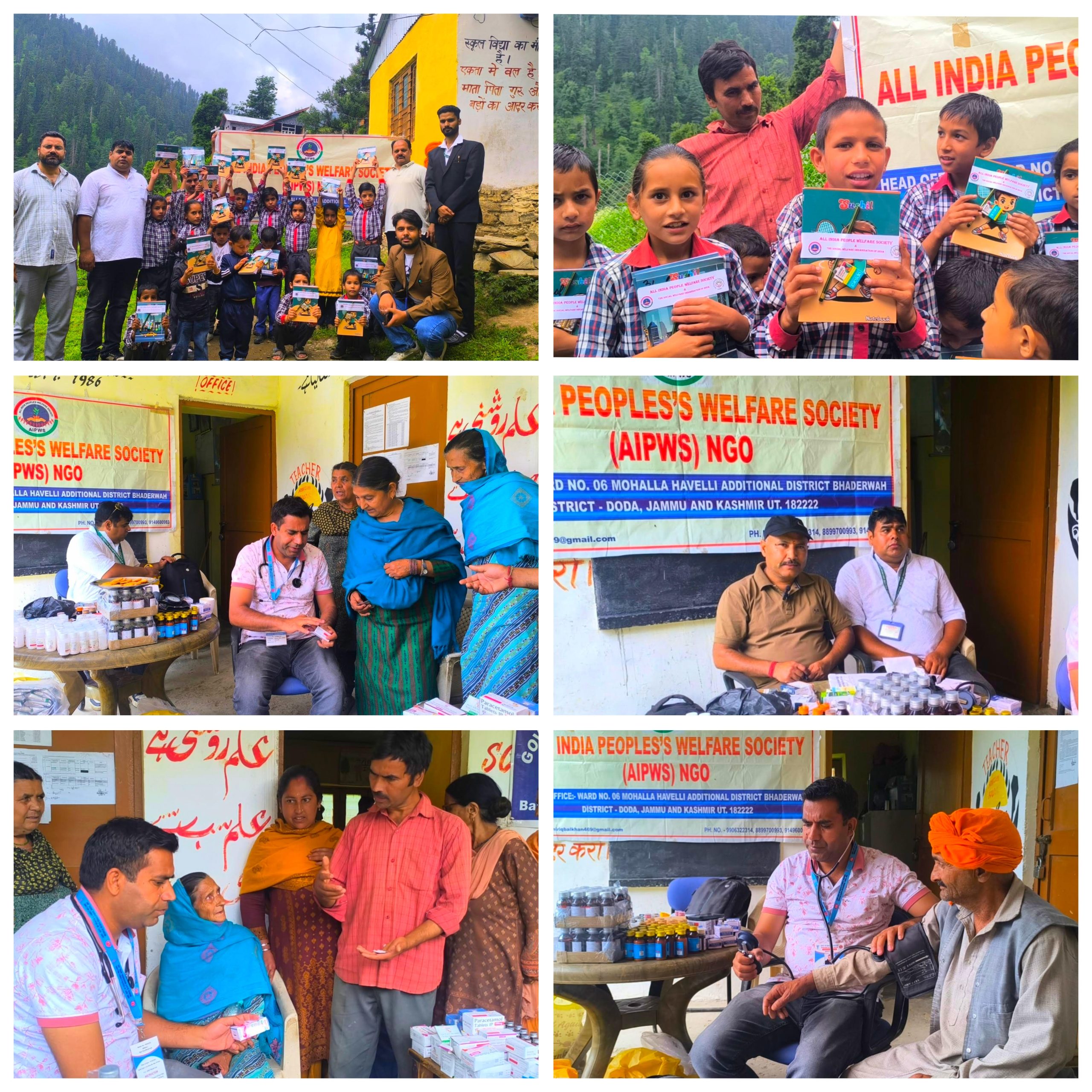 Mega Medical Camp reaches roadless hamlets, provides healthcare to over 150 patients in Doda