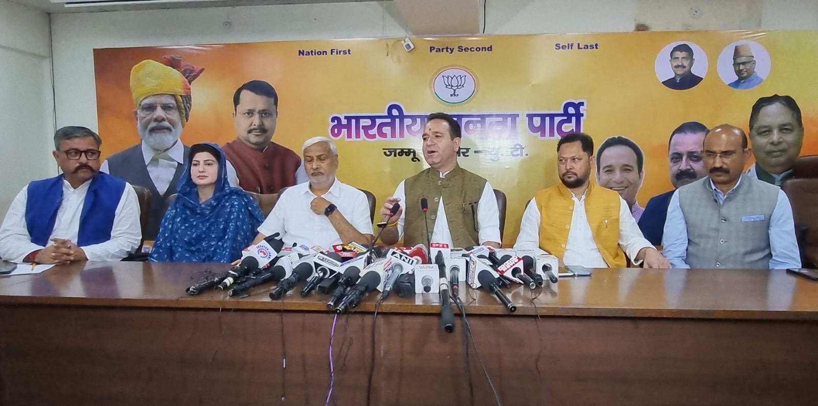 Omar indulging in “Political Theatrics” in New Delhi: Sunil Sharma