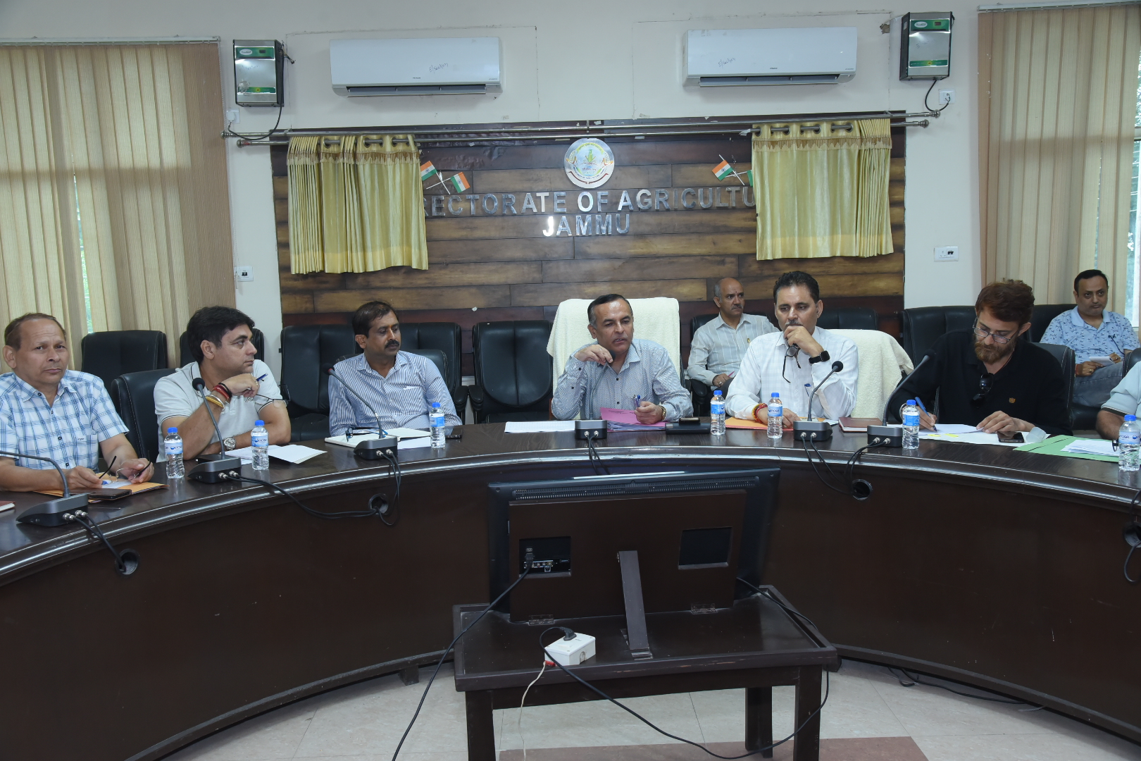 PMFBY Registration, KCC Coverage and Development Works Reviewed in Udhampur and Reasi