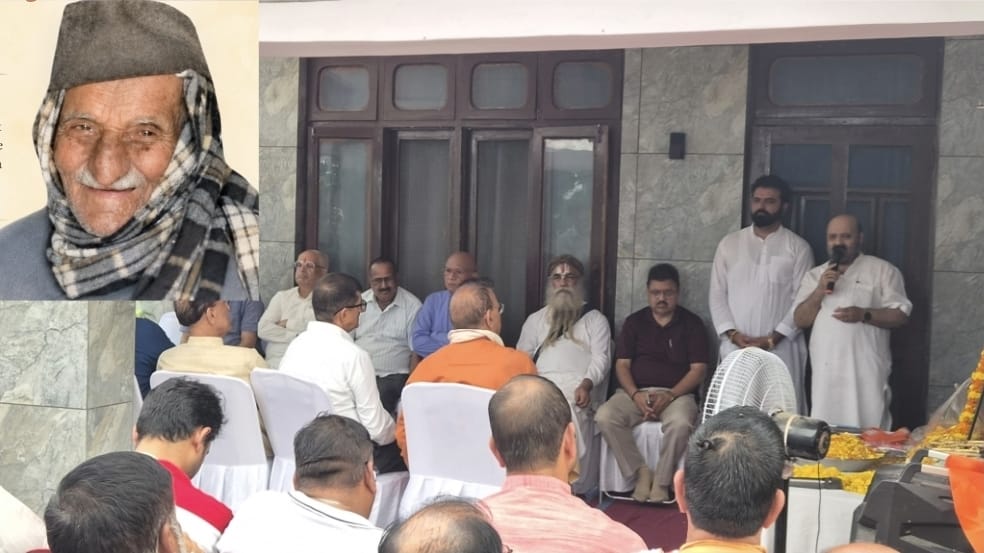 Pt Sita Ram Sepolia’s nationalist legacy will continue to inspire generations: Bali Bhagat