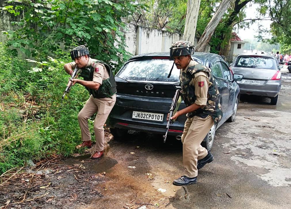 Railway Police conducts mock drill at Jammu Railway Station for Shri Amarnath Ji Yatra preparedness