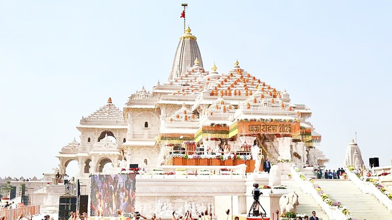 Lawyers seek FIR against Ram Temple Trust functionaries, Hold protests in Ayodhya
