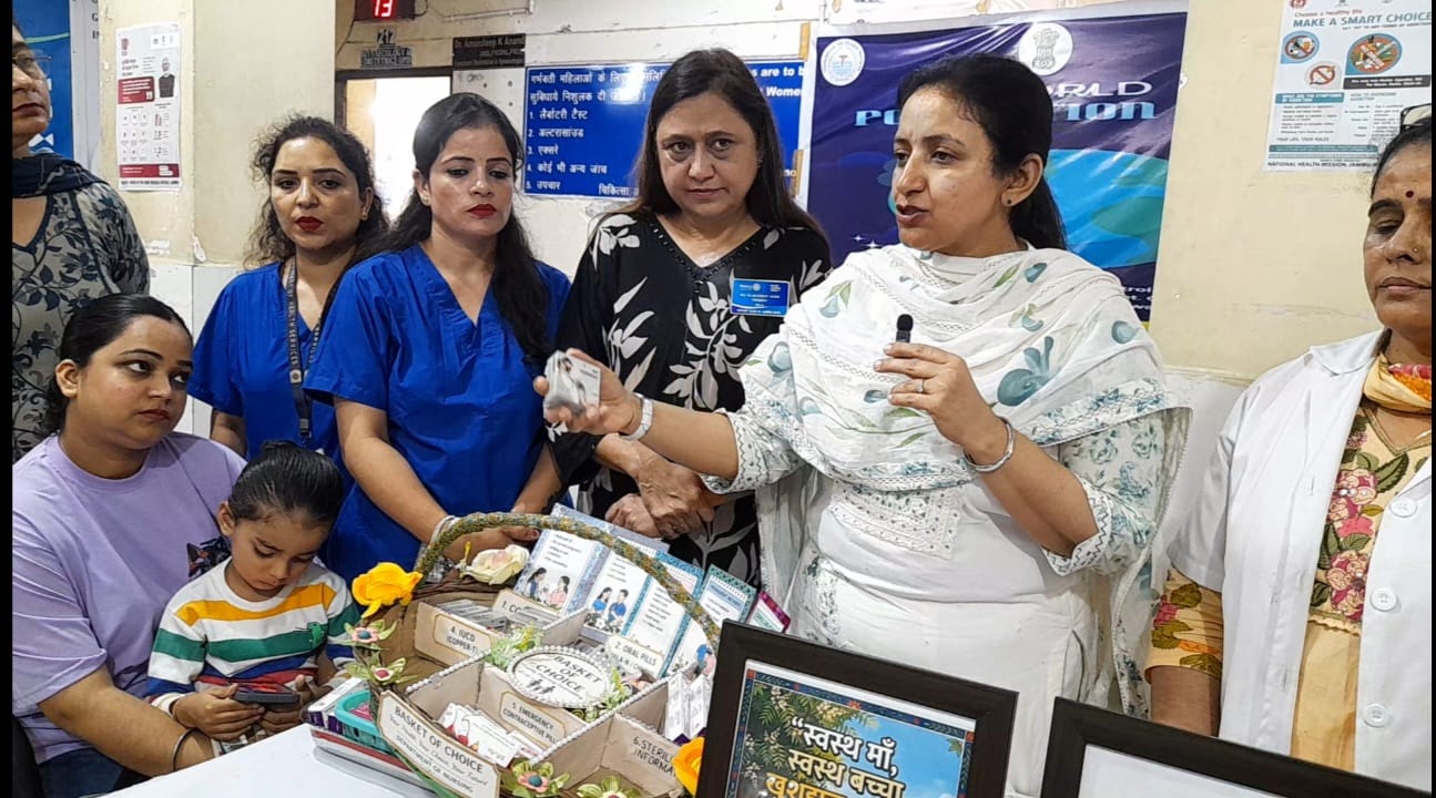 Rotary Club of Jammu Bahu, DHSJ and NHM observe World Population Day across three hospitals