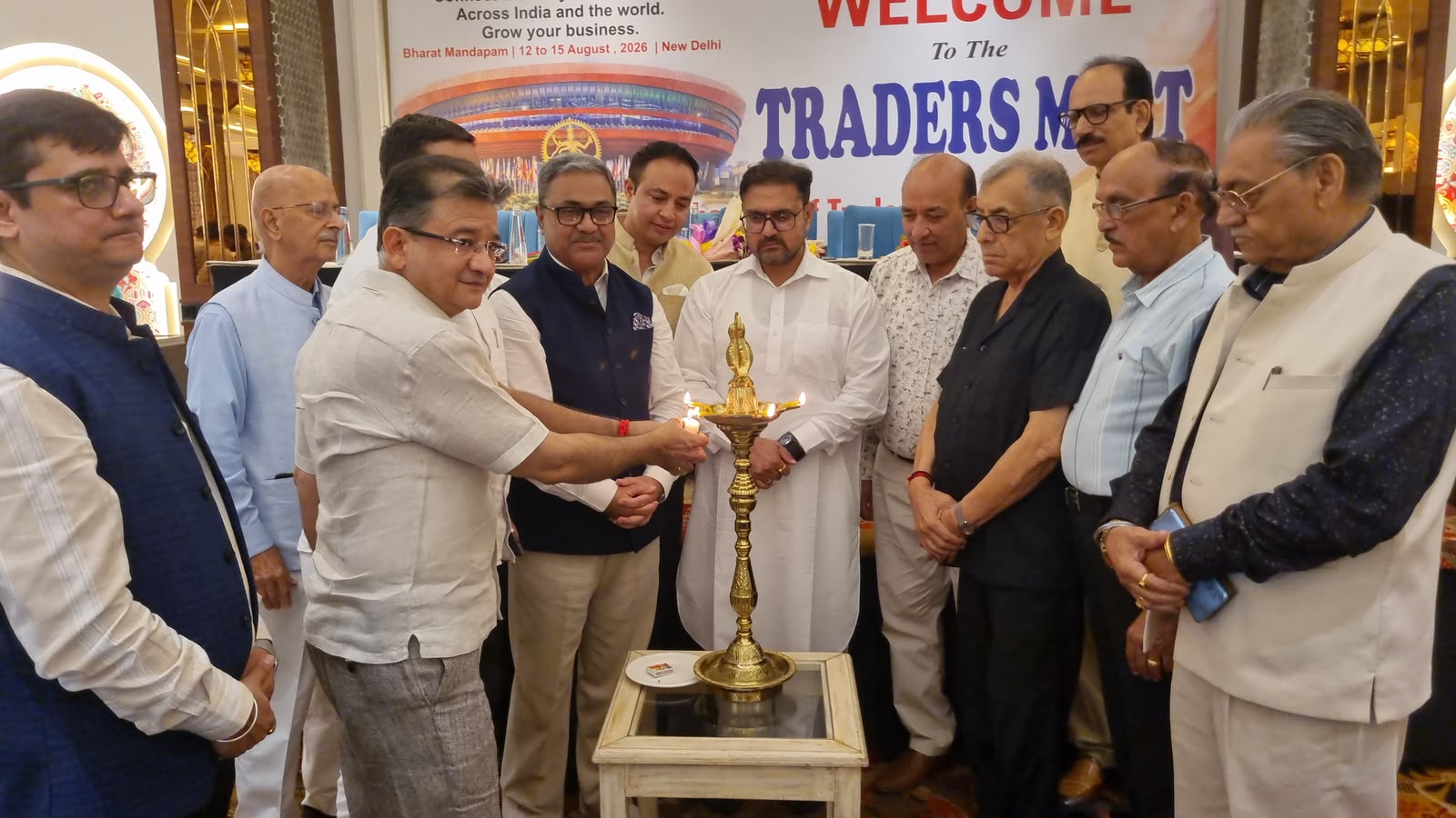 Satish Sharma assures resolution of traders’ issues at CTF Meet