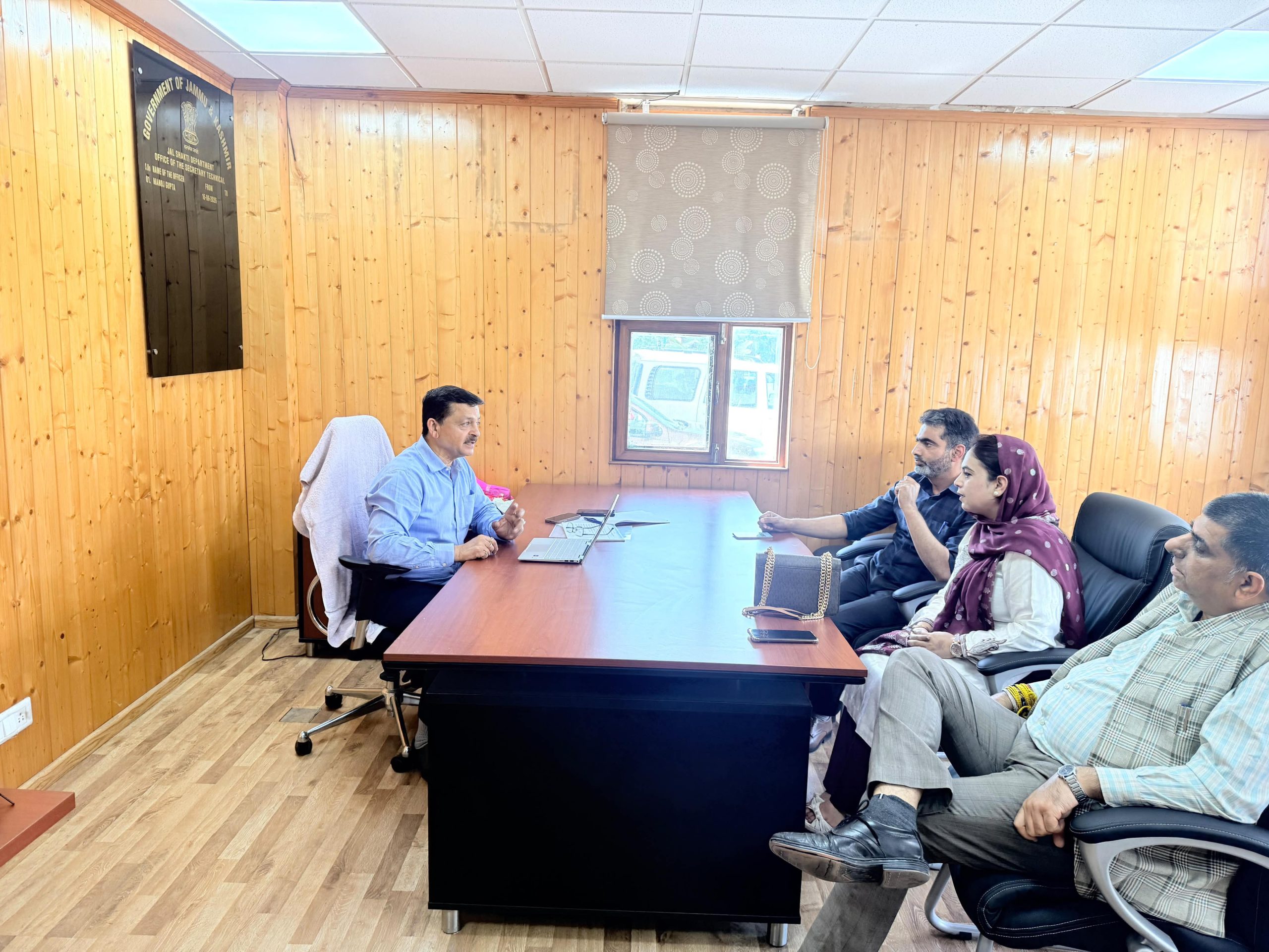 Senior Engineers accord welcome to First Secretary (Technical) in JSD