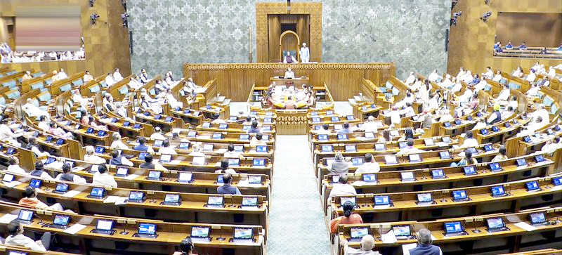 Parliament Monsoon Session disrupted by Opposition protests; Lok Sabha adjourned four times