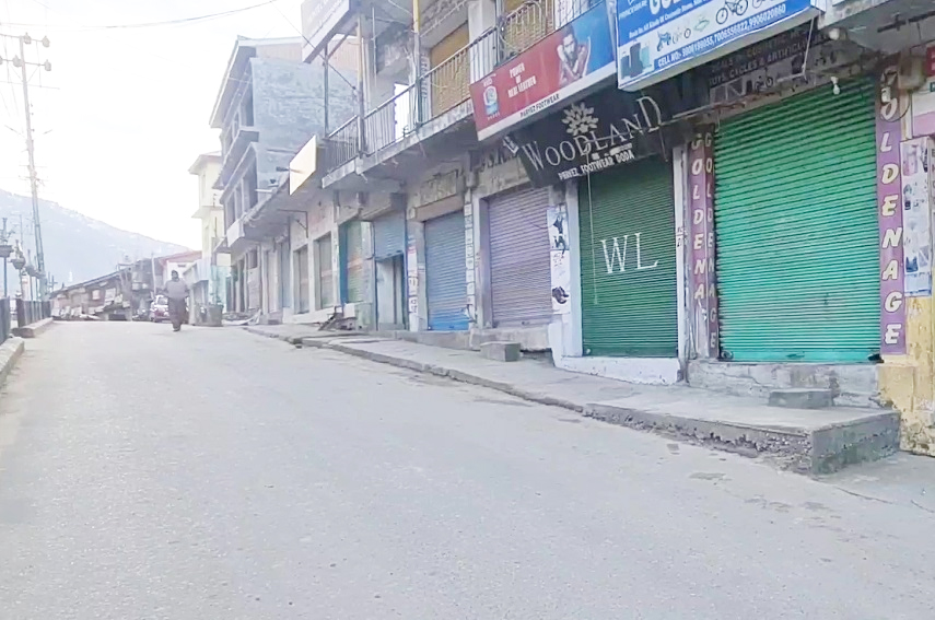 Partial shutdown in Doda, Kishtwar over Bhaderwah firing death