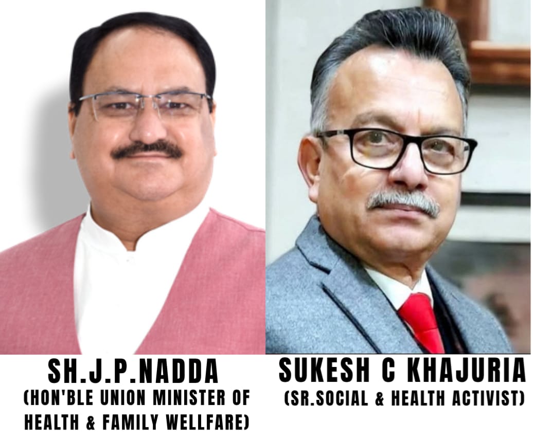 Sukesh Khajuria seeks uniform National Policy on Mandatory Service Bonds for MD/MS Specialists