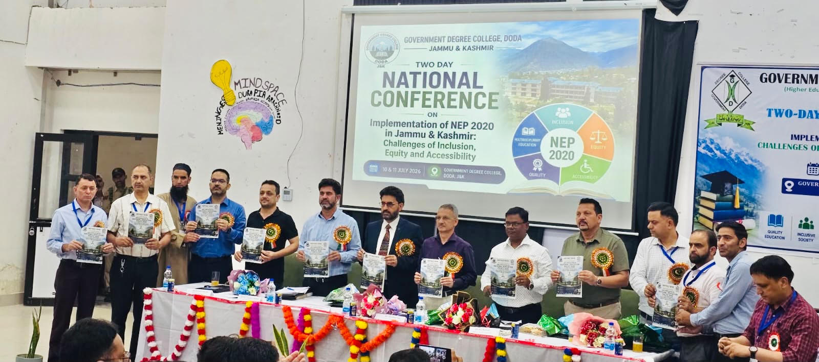 Two-day national conference on NEP 2020 begins at GDC Doda