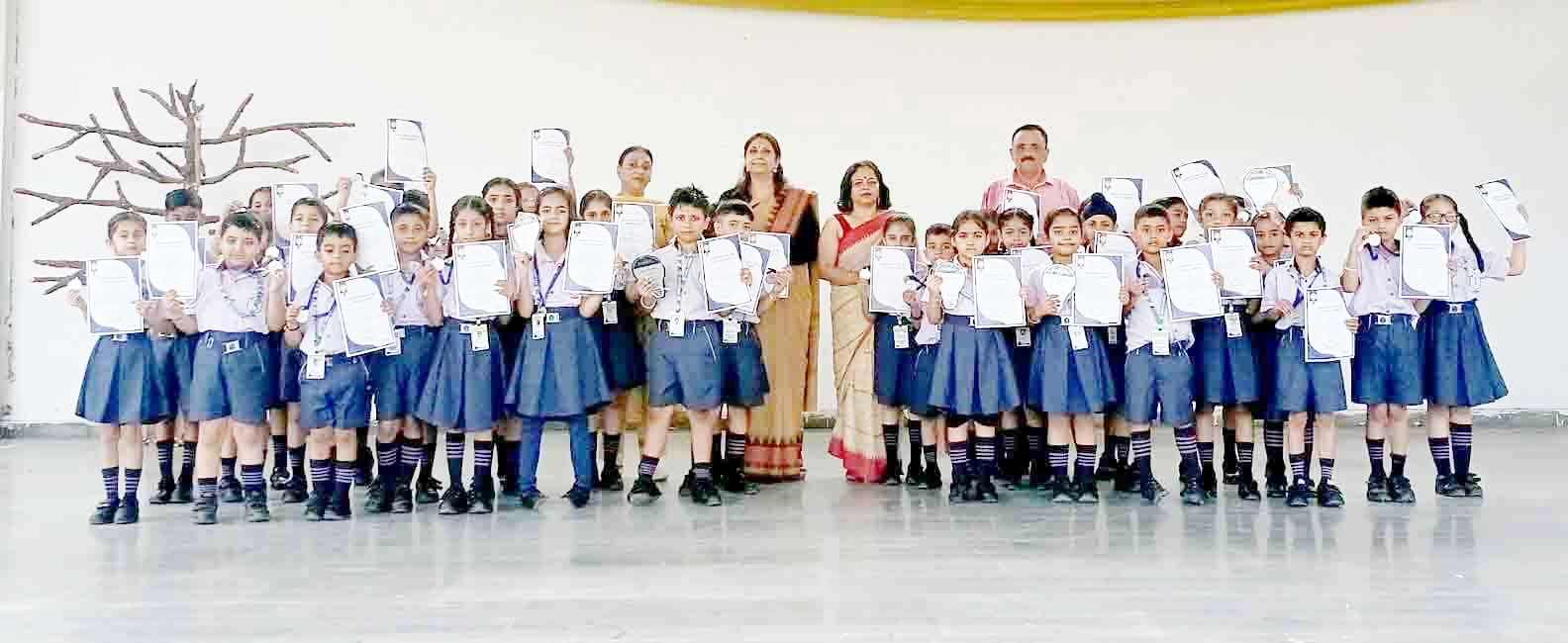 Young Minds of DPS Jammu shine with Top International Ranks in LogIQids Olympiad