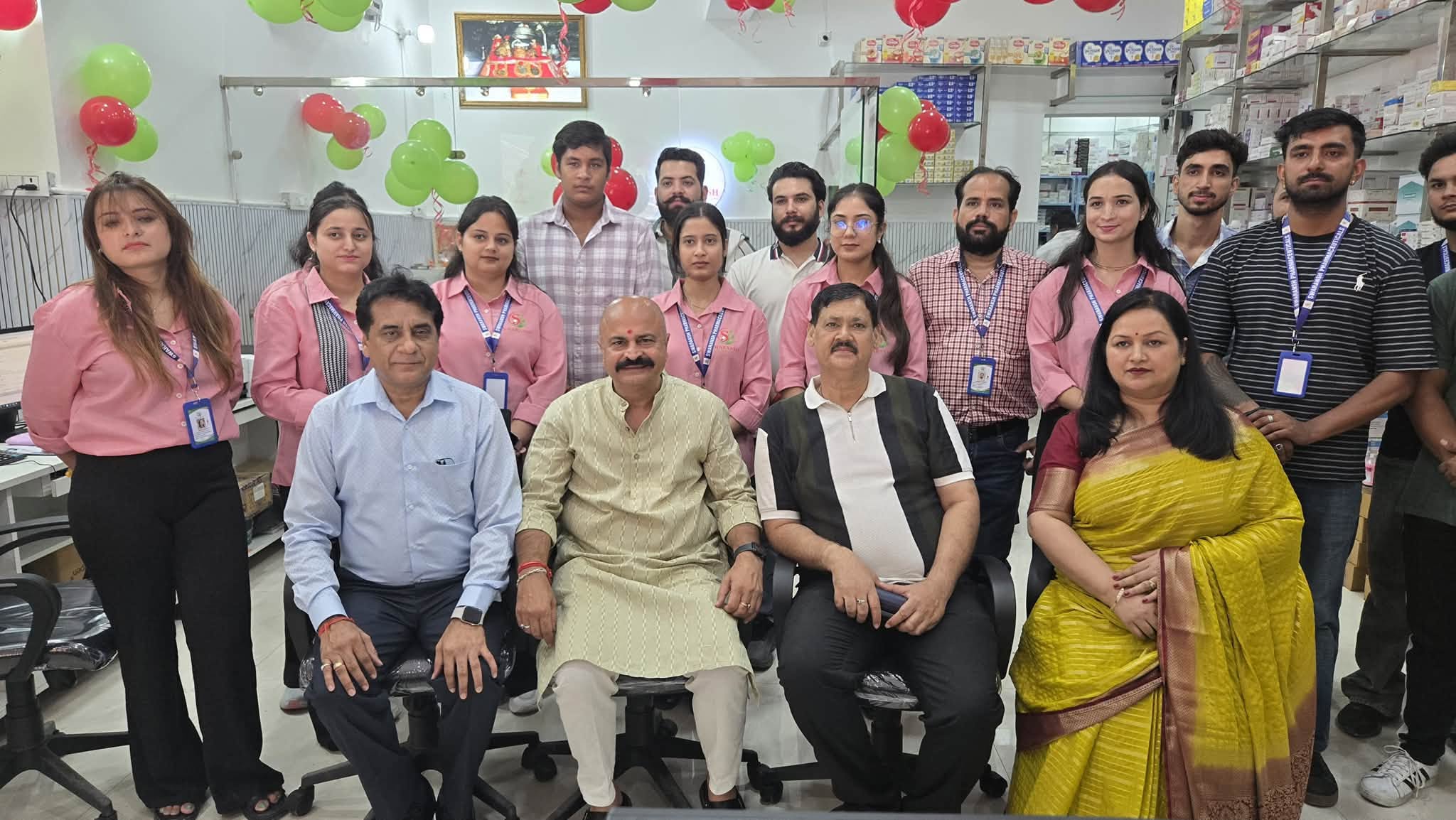 Yudhvir Sethi inaugurates Swaransh Pharmaceuticals Wholesale Outlet in Jammu