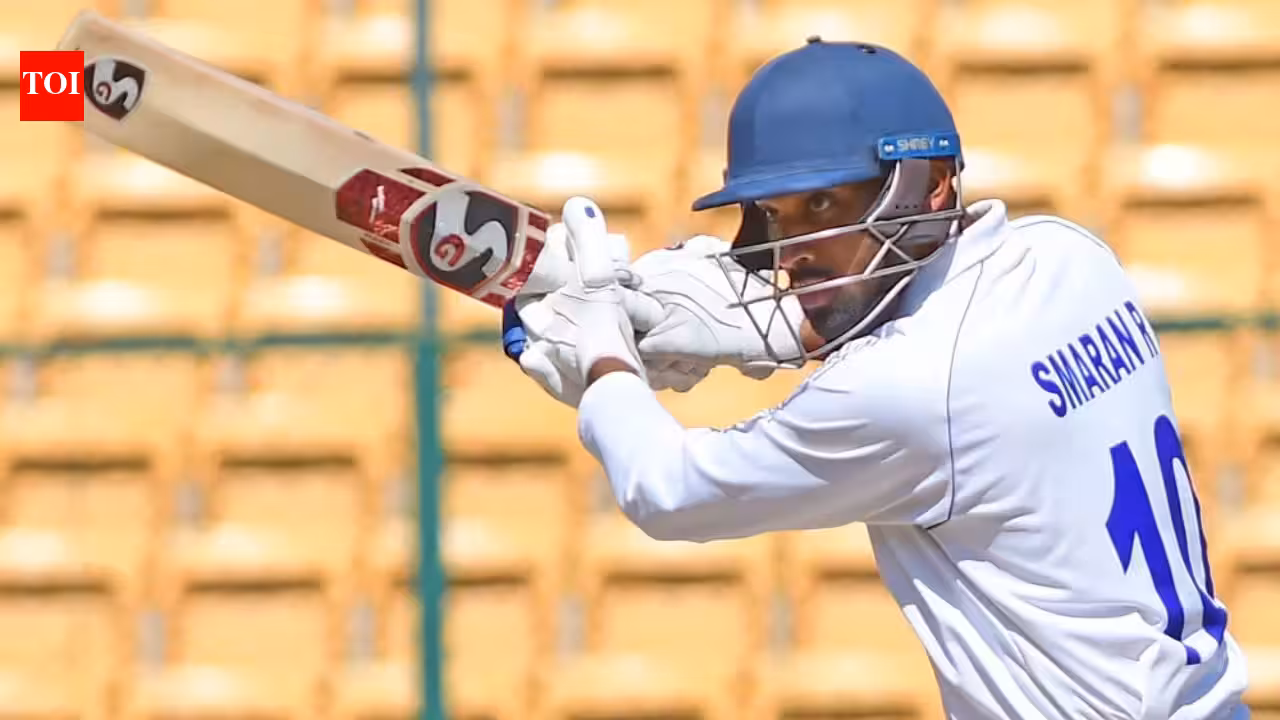 Smaran Ravichandran exclusive: ‘My goal is to remain at the top and continue piling on runs’ | Cricket News Smaran Ravichandran exclusive: ‘My goal is to remain at the top and continue piling on runs’ | Cricket News