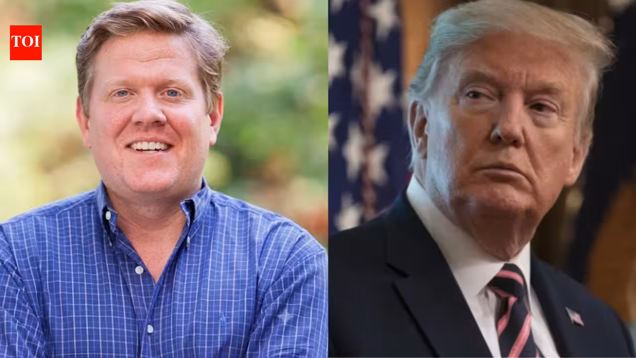 ‘I will fight tooth and nail,’ Kirk Bangstad, owner of Minocqua Brewing Company which had promised free beer if Donald Trump died, said their licence to serve was cancelled