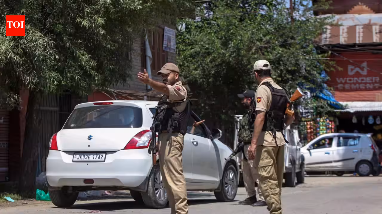 J&K: Days after Kulgam terror attack, man with grenade held in Pulwama | India News J&K: Days after Kulgam terror attack, man with grenade held in Pulwama | India News