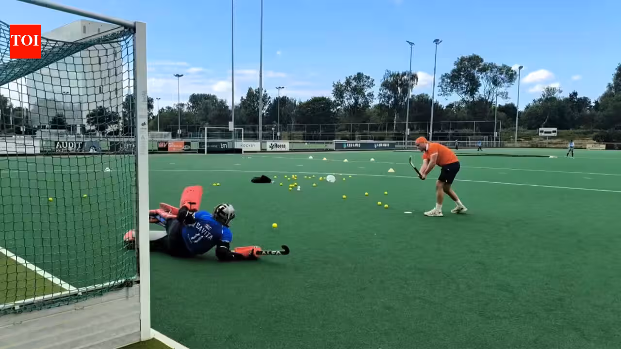 FIH Women’s Hockey World Cup: Dutch legend Pirmin Blaak fine-tunes goalkeepers Savita, Bichu ahead of India’s campaign | Hockey News FIH Women’s Hockey World Cup: Dutch legend Pirmin Blaak fine-tunes goalkeepers Savita, Bichu ahead of India’s campaign | Hockey News