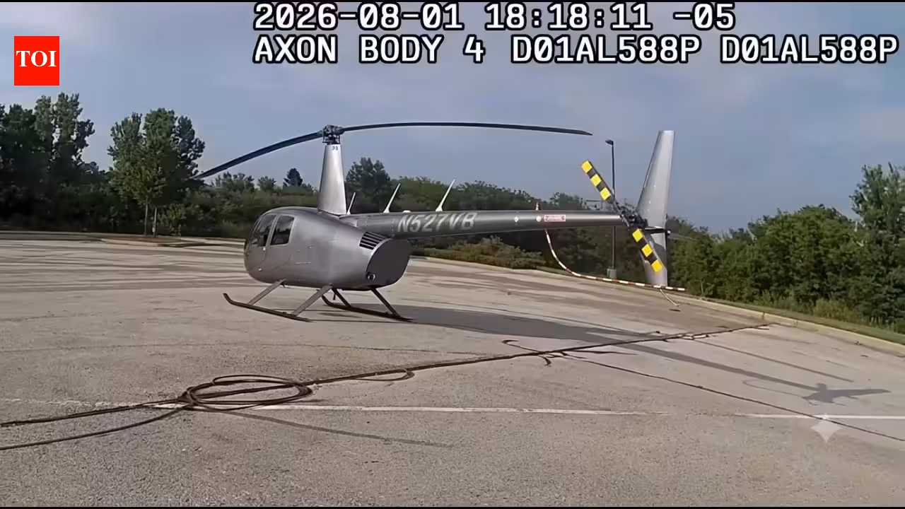 A 69-year-old Wisconsin pilot landed his helicopter in a Cabela’s parking lot for a shopping trip; deputies checked the flight and issued no citation A 69-year-old Wisconsin pilot landed his helicopter in a Cabela’s parking lot for a shopping trip; deputies checked the flight and issued no citation