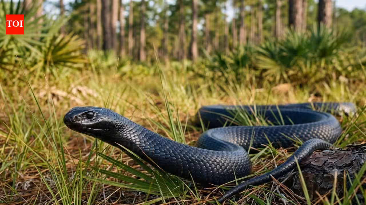 A giant snake vanished from parts of the US decades ago. Scientists are now releasing 42 eastern indigo snakes to bring it back | A giant snake vanished from parts of the US decades ago. Scientists are now releasing 42 eastern indigo snakes to bring it back |