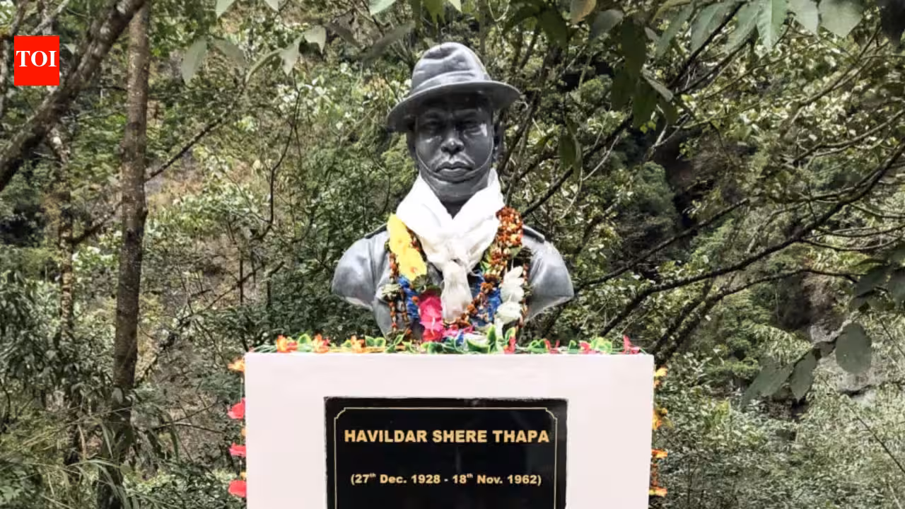 Two memorials of 1962 war heroes figure in 27 places formally named in Arunachal | India News Two memorials of 1962 war heroes figure in 27 places formally named in Arunachal | India News
