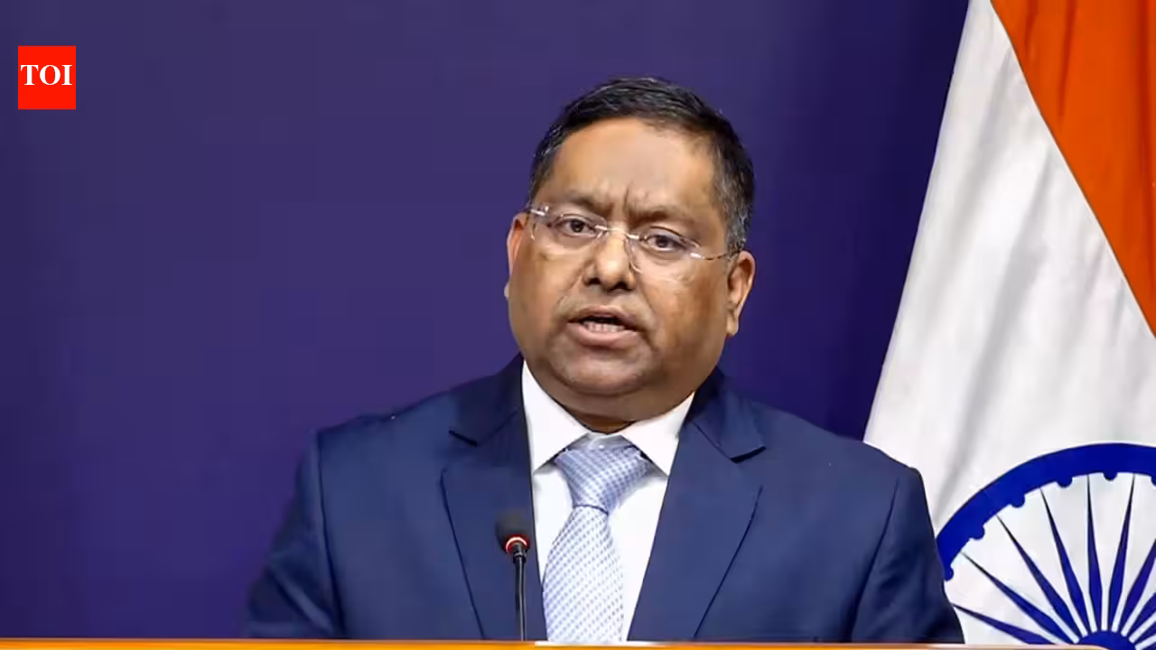 Govt condemns vandalism of Indian embassy in Slovenia | India News Govt condemns vandalism of Indian embassy in Slovenia | India News
