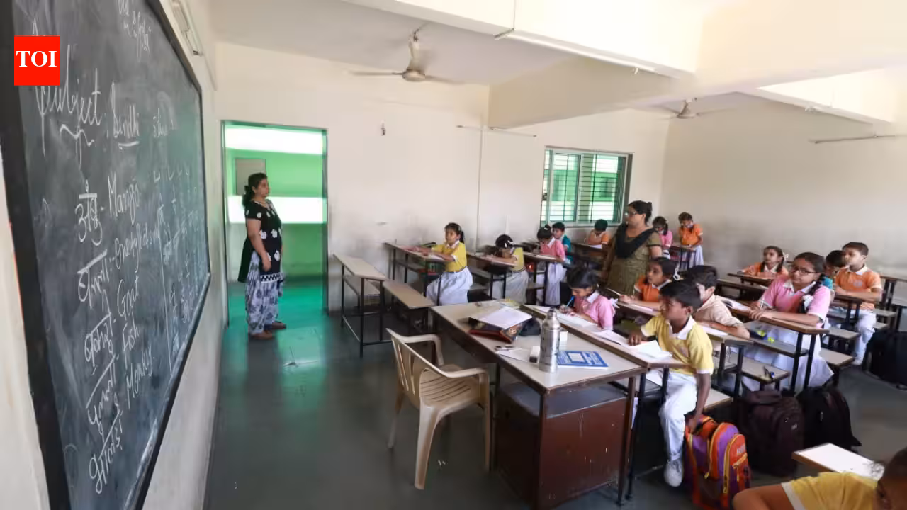 Number of govt elementary schools down 10,000 in a year | India News Number of govt elementary schools down 10,000 in a year | India News