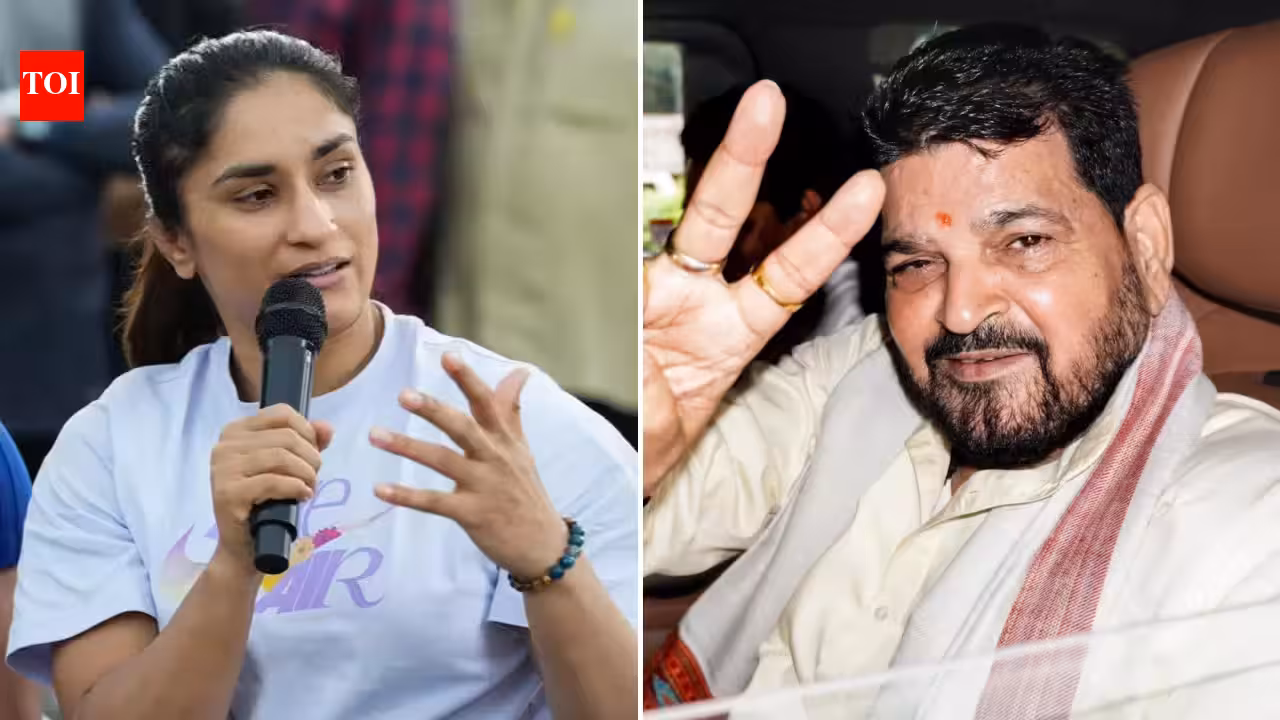 ‘He is a goon and a criminal’: Vinesh Phogat’s sharp attack on Brij Bhushan Sharan Singh | More sports News
