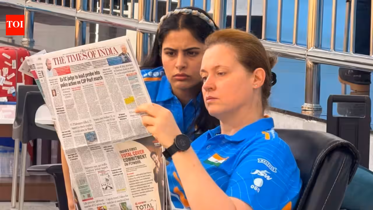 After Jaspal Rana’s sudden demise, Paris Olympic medallist Manu Bhaker forging new bonds with Serbian coach | More sports News After Jaspal Rana’s sudden demise, Paris Olympic medallist Manu Bhaker forging new bonds with Serbian coach | More sports News