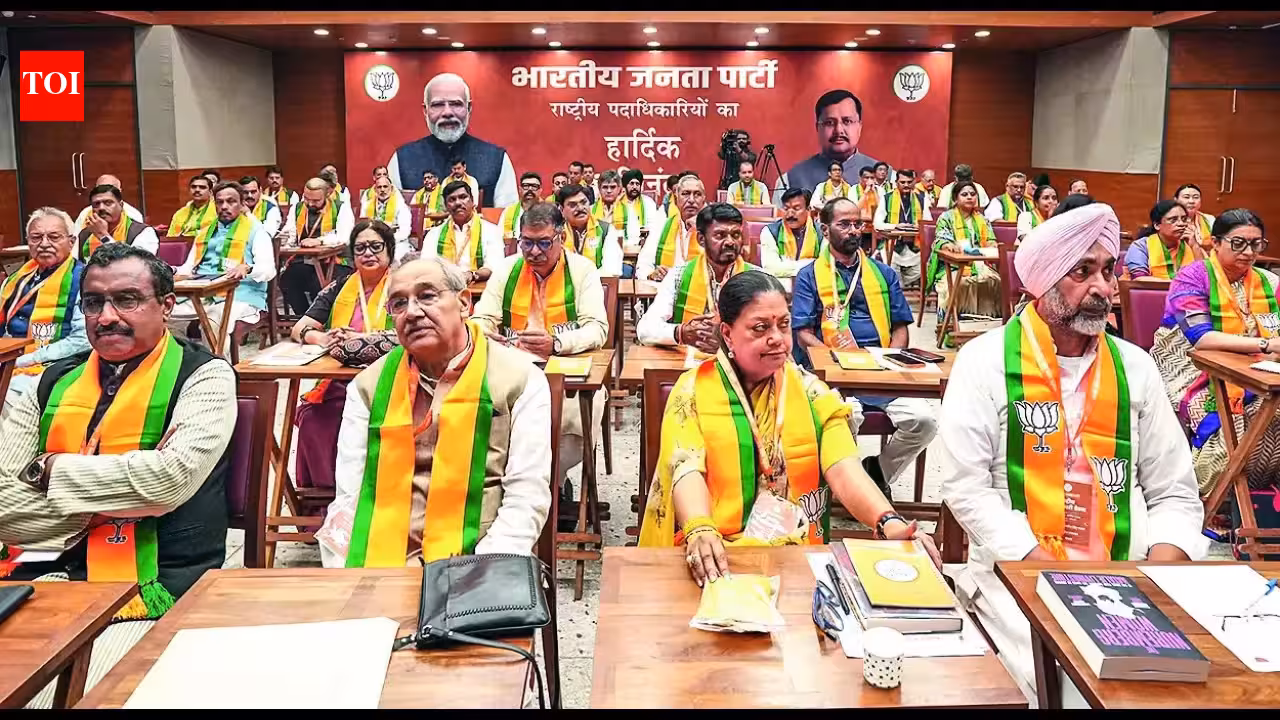 Invoking Mahatma Gandhi, BJP to start nationwide Vande campaign | India News Invoking Mahatma Gandhi, BJP to start nationwide Vande campaign | India News