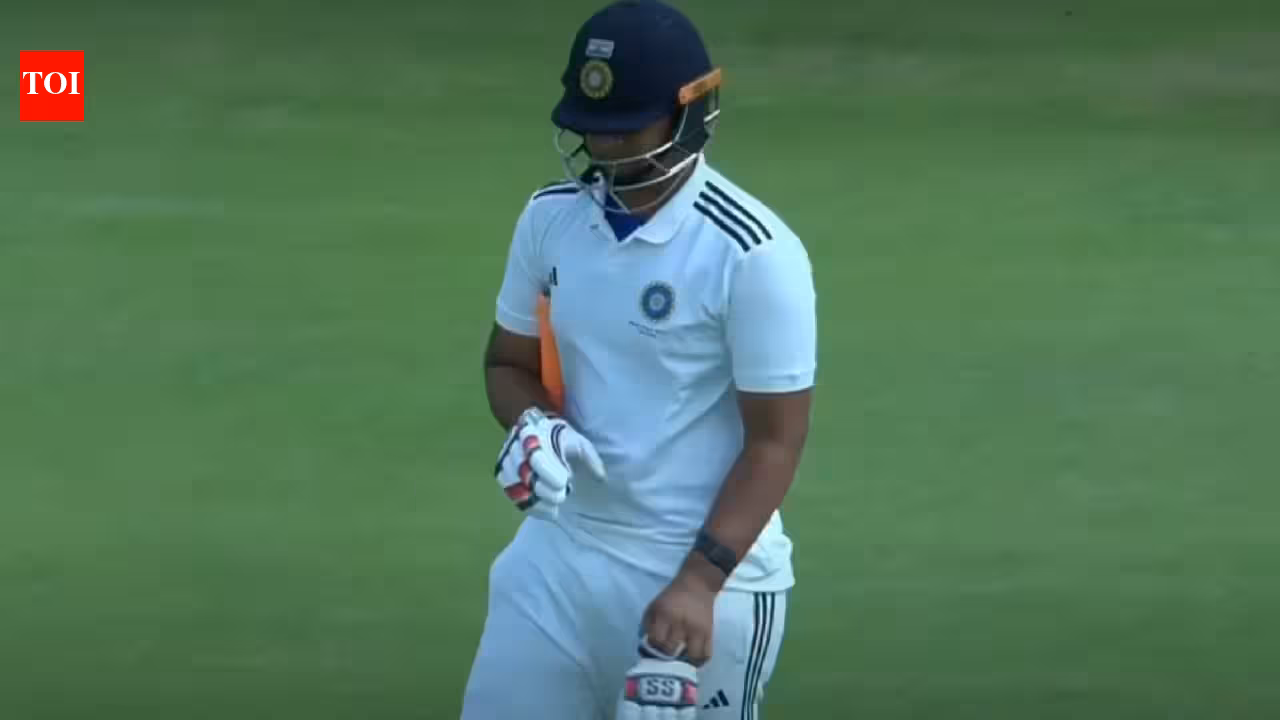 Duleep Trophy: Vaibhav Sooryavanshi’s red-ball struggles continue; Sudip Gharami’s 146 leads East Zone’s recovery | Cricket News Duleep Trophy: Vaibhav Sooryavanshi’s red-ball struggles continue; Sudip Gharami’s 146 leads East Zone’s recovery | Cricket News