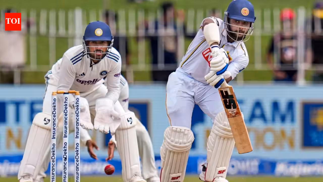 Late-order roadblock: Sonal Dinusha’s 85, support from tail leave Sri Lanka 38 runs away from follow-on; India remain in control | Cricket News Late-order roadblock: Sonal Dinusha’s 85, support from tail leave Sri Lanka 38 runs away from follow-on; India remain in control | Cricket News