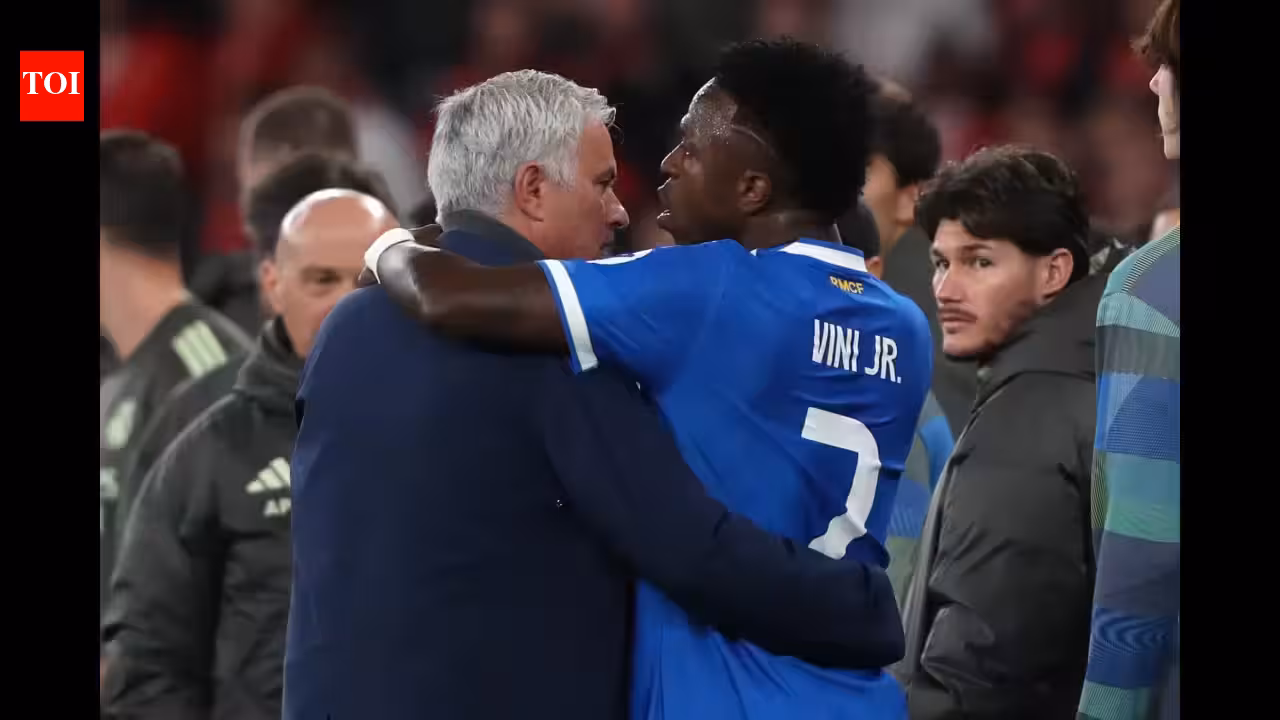 ‘He can control it better’: Jose Mourinho defends Vinicius Junior, urges referees to protect players | Football News ‘He can control it better’: Jose Mourinho defends Vinicius Junior, urges referees to protect players | Football News