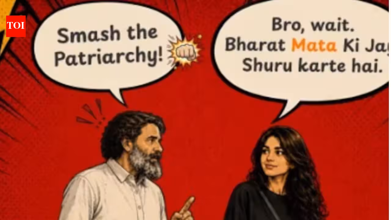 ‘Bharat Mata Ki Jai’: Kangana Ranaut hits back at Rahul Gandhi amid ‘smash patriarchy’ row | India News ‘Bharat Mata Ki Jai’: Kangana Ranaut hits back at Rahul Gandhi amid ‘smash patriarchy’ row | India News