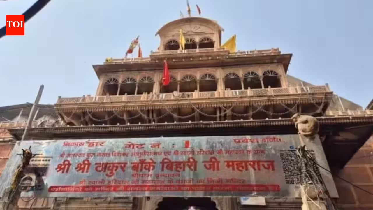 All Banke Bihari donations must go to deity: Supreme Court | India News All Banke Bihari donations must go to deity: Supreme Court | India News
