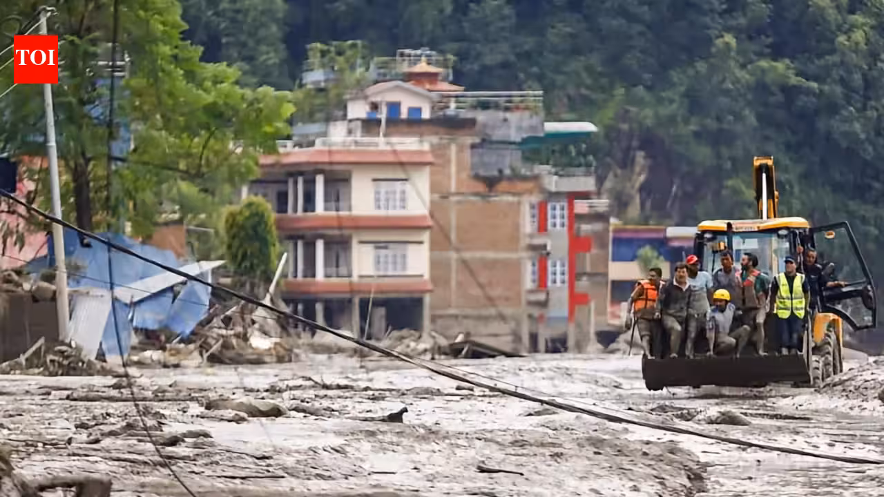 Nepal floods: India steps in with emergency helplines for stranded nationals | India News Nepal floods: India steps in with emergency helplines for stranded nationals | India News