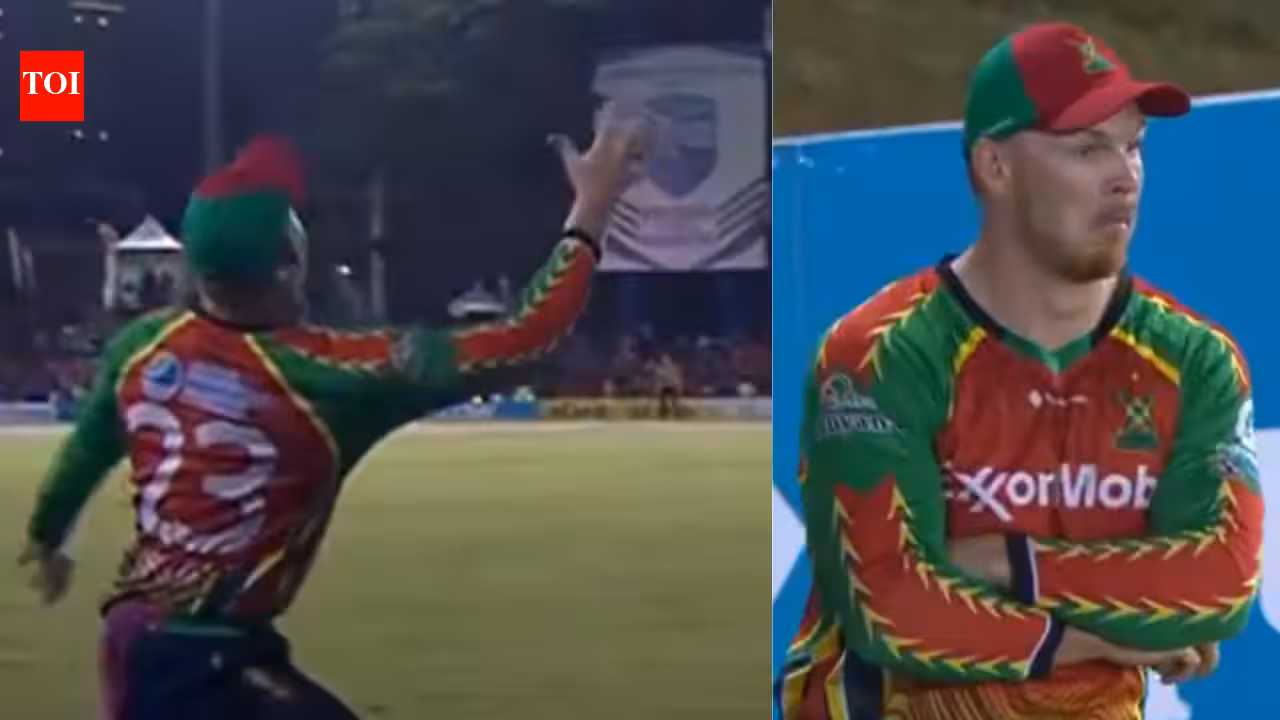 Unbelievable! Glenn Phillips pulls off jaw-dropping one handed stunner – Watch | Cricket News Unbelievable! Glenn Phillips pulls off jaw-dropping one handed stunner – Watch | Cricket News