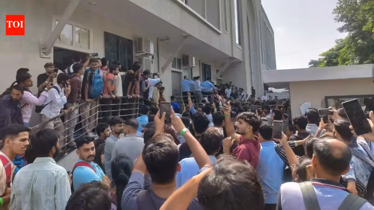 Power failure hits Jaipur centres again, AIIMS CRE exam cancelled | India News