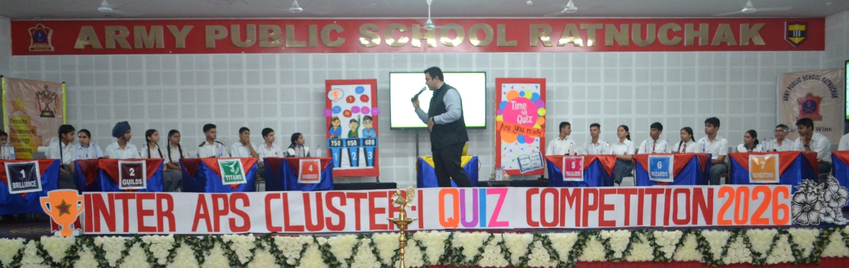 APS Ratnuchak triumphs as champion of Inter-APS Cluster I Quiz Competition APS Ratnuchak triumphs as champion of Inter-APS Cluster I Quiz Competition