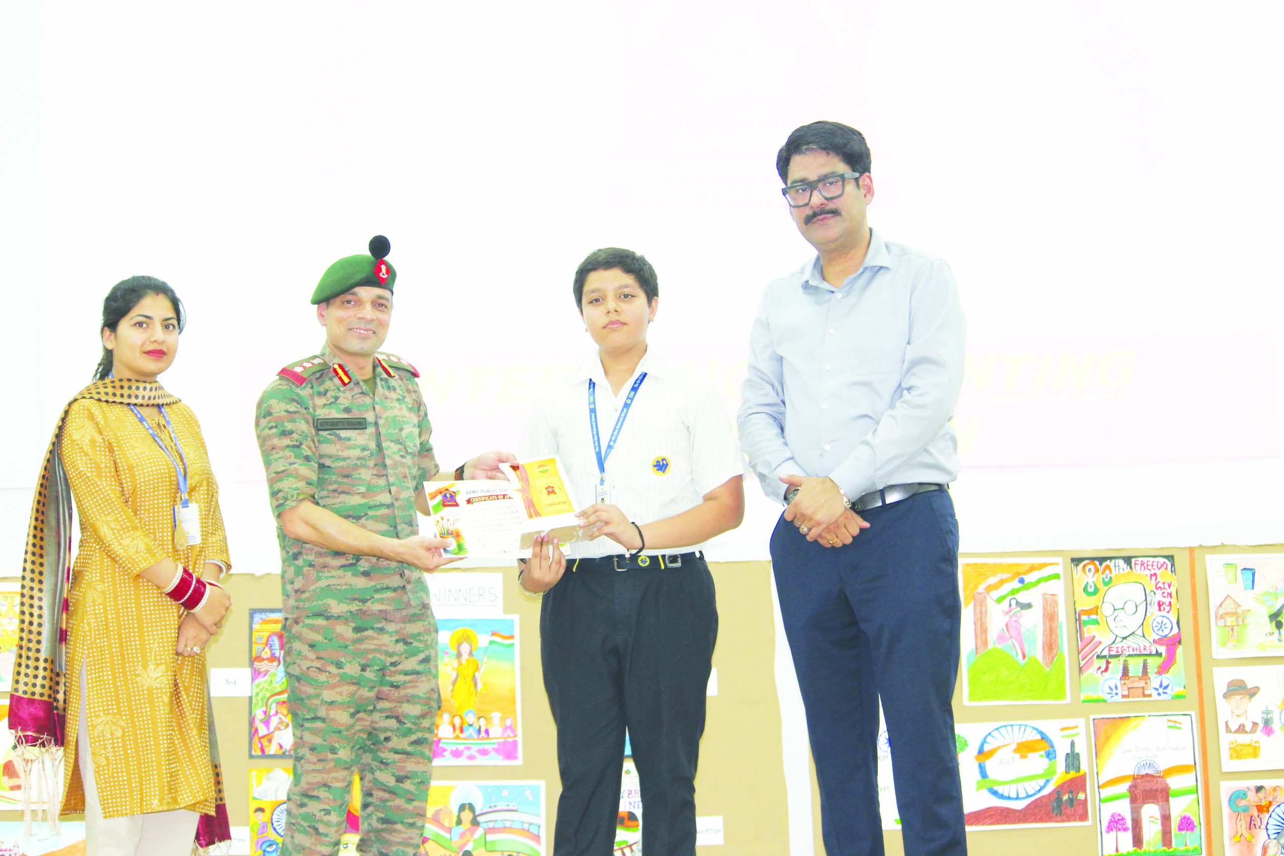 APS Samba hosts Inter-school Painting Competition