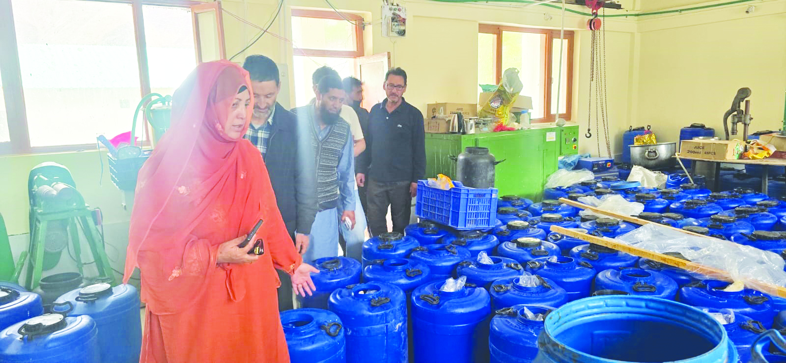 Additional Registrar conducts inspection of Cooperative Institutions in Kargil and Drass Additional Registrar conducts inspection of Cooperative Institutions in Kargil and Drass