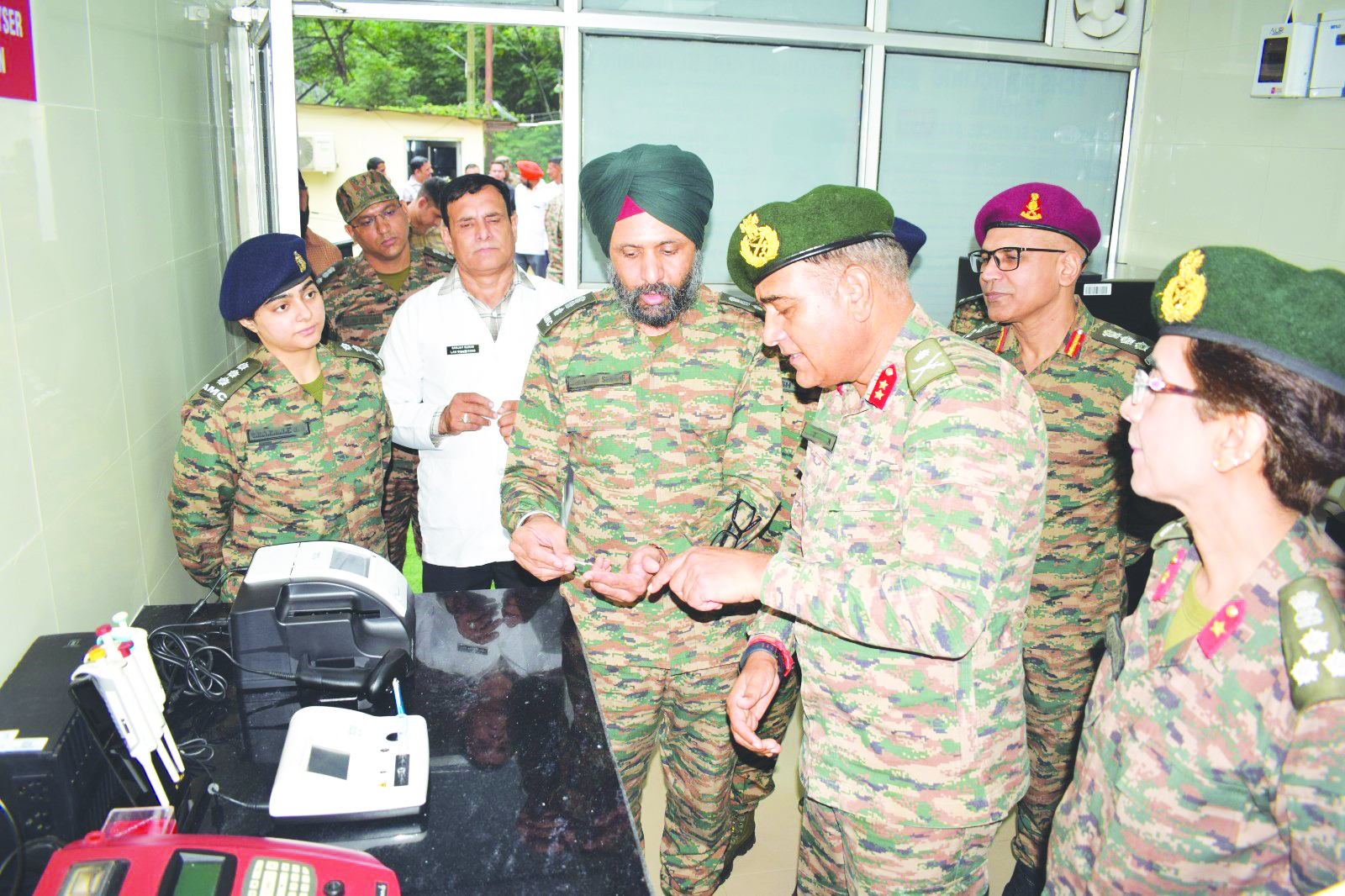 Army enhances healthcare facilities for veterans with upgraded clinical laboratory at ECHS polyclinic