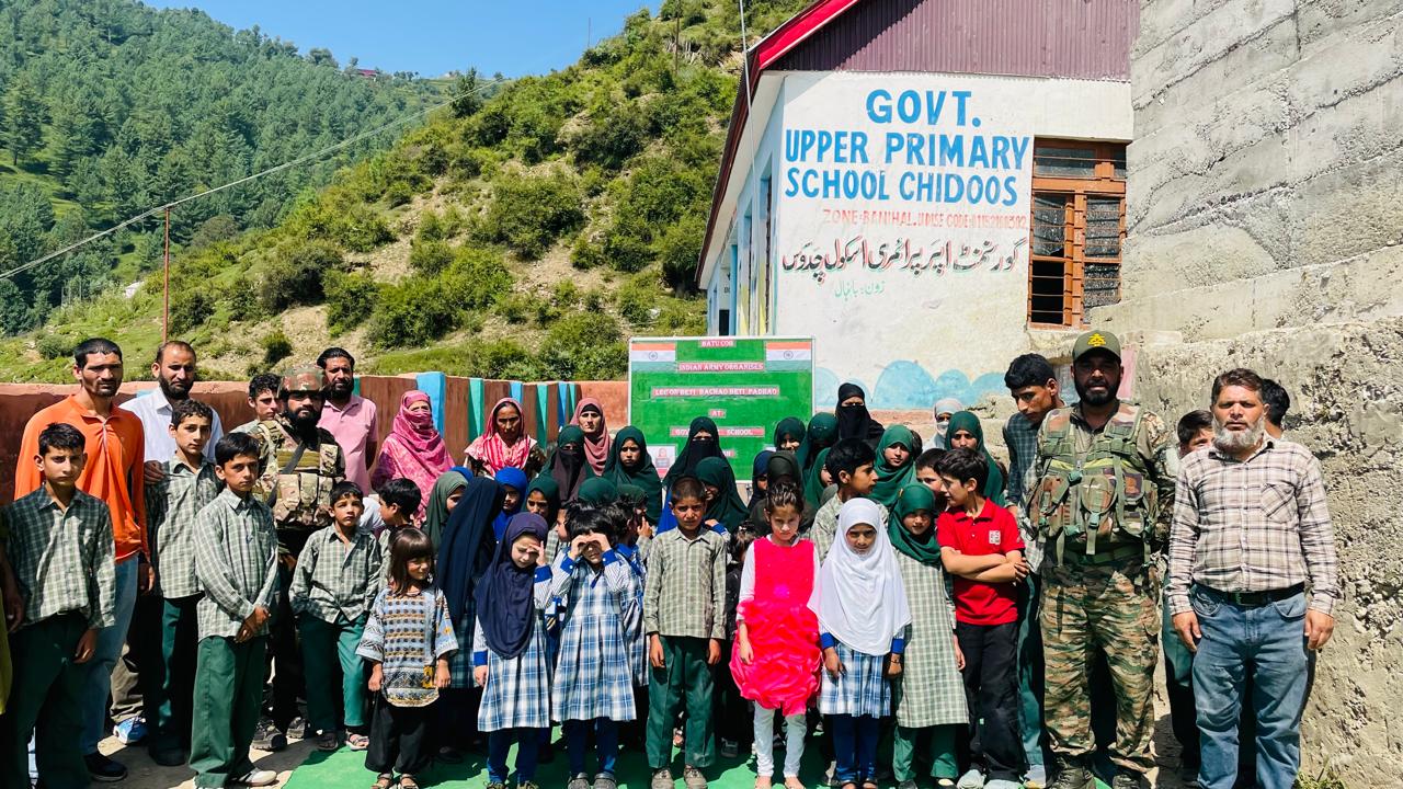 Army organises “Beti Bachao Beti Padhao” awareness programme at Neel Top & Batu Banihal