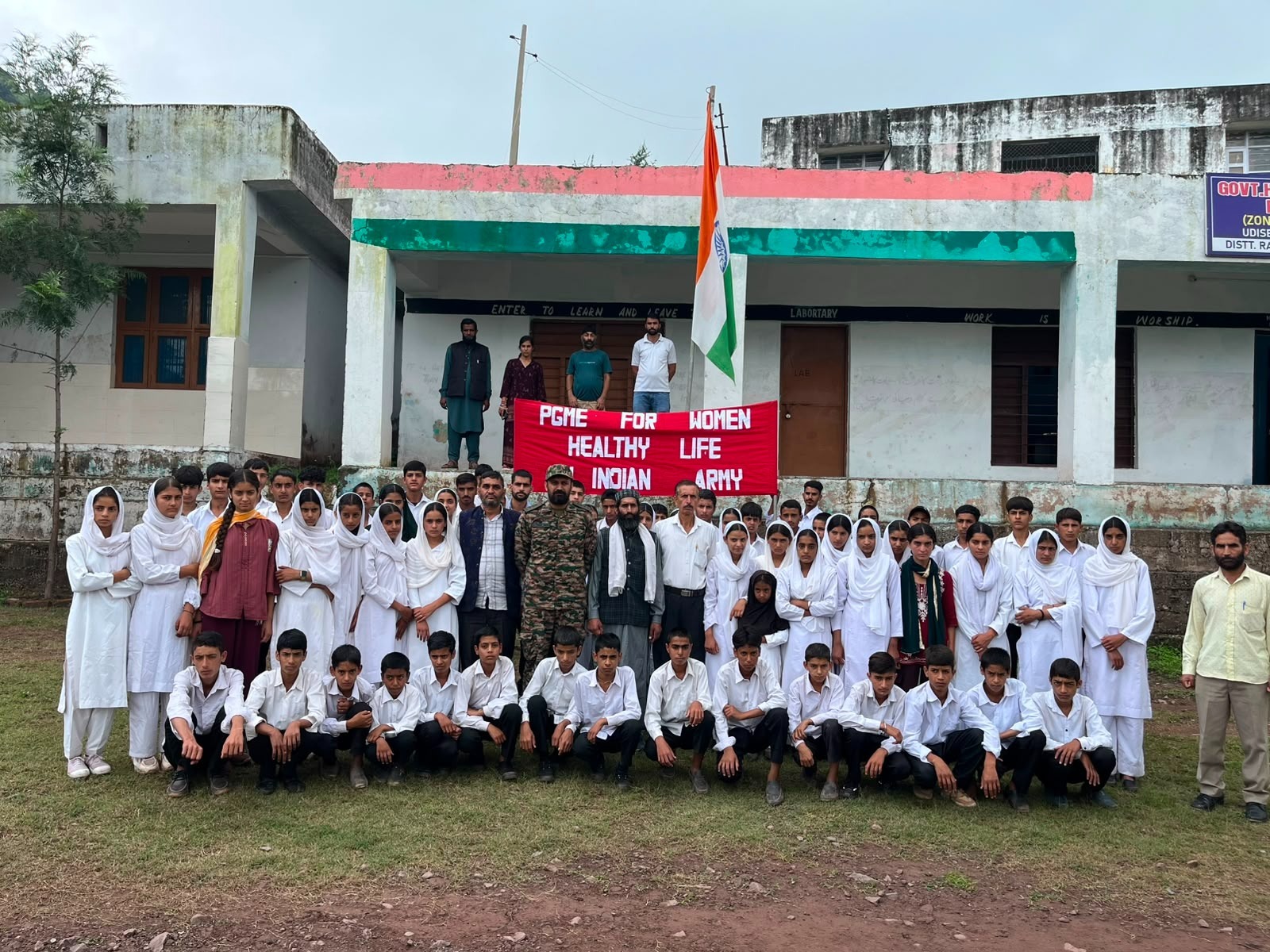 Army organizes awareness programme for women about healthy life at Badhal