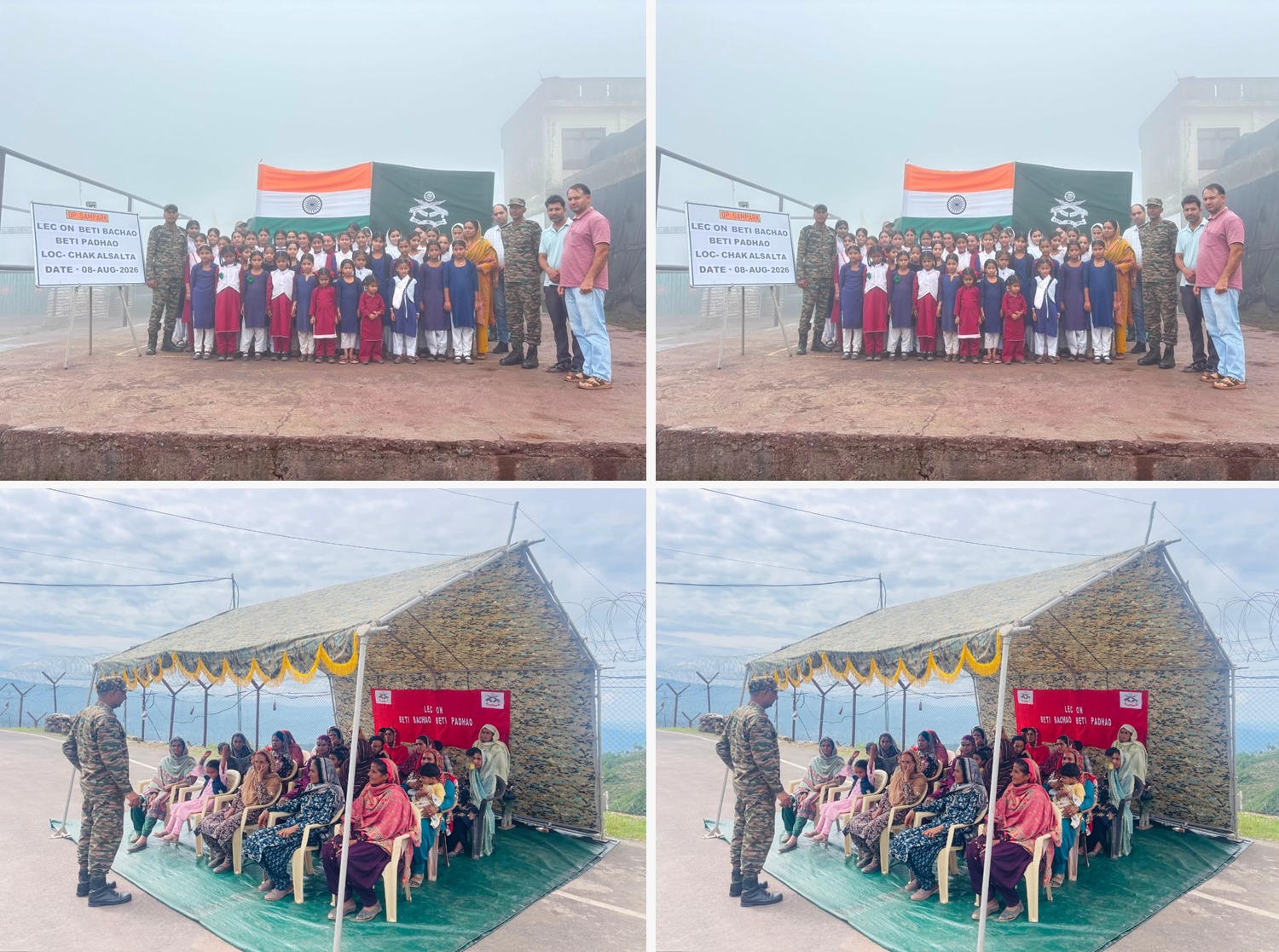 Army promotes Beti Bachao Beti Padhao in Reasi & Poonch
