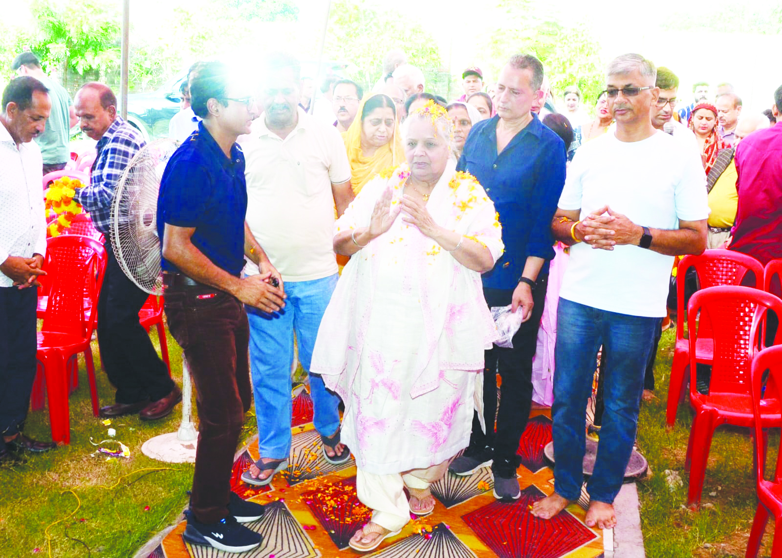 Aum chanting marks Dr. Kewal Krishna Maharaj’s 87th Birth Anniversary