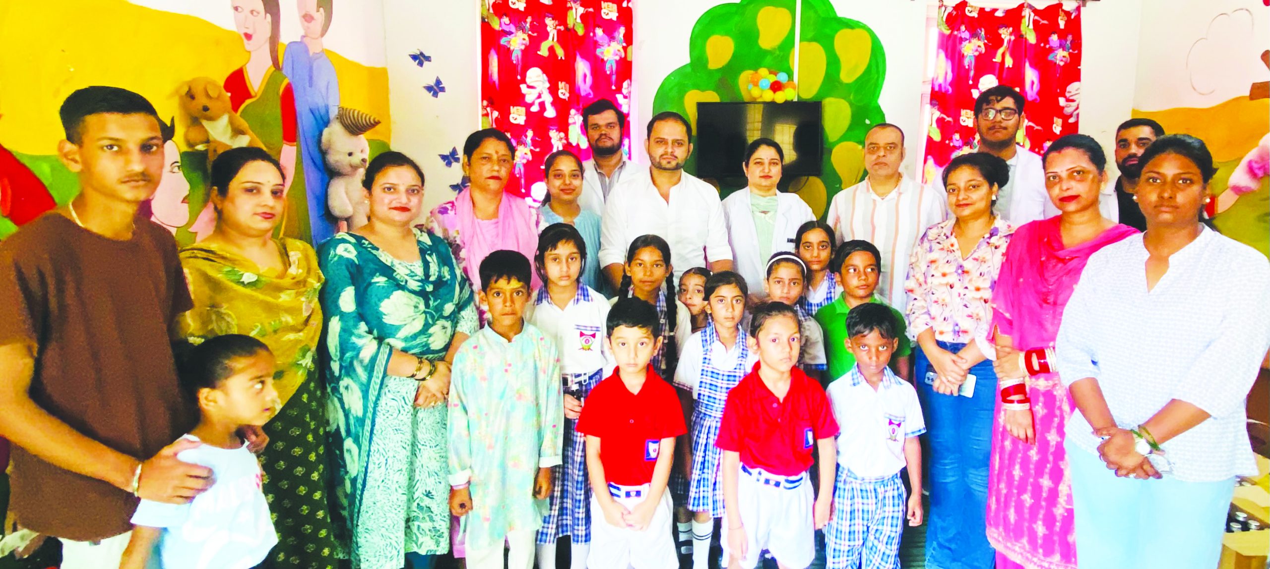 Ayurveda Health Camp organised at Lord Mahavira Playway School