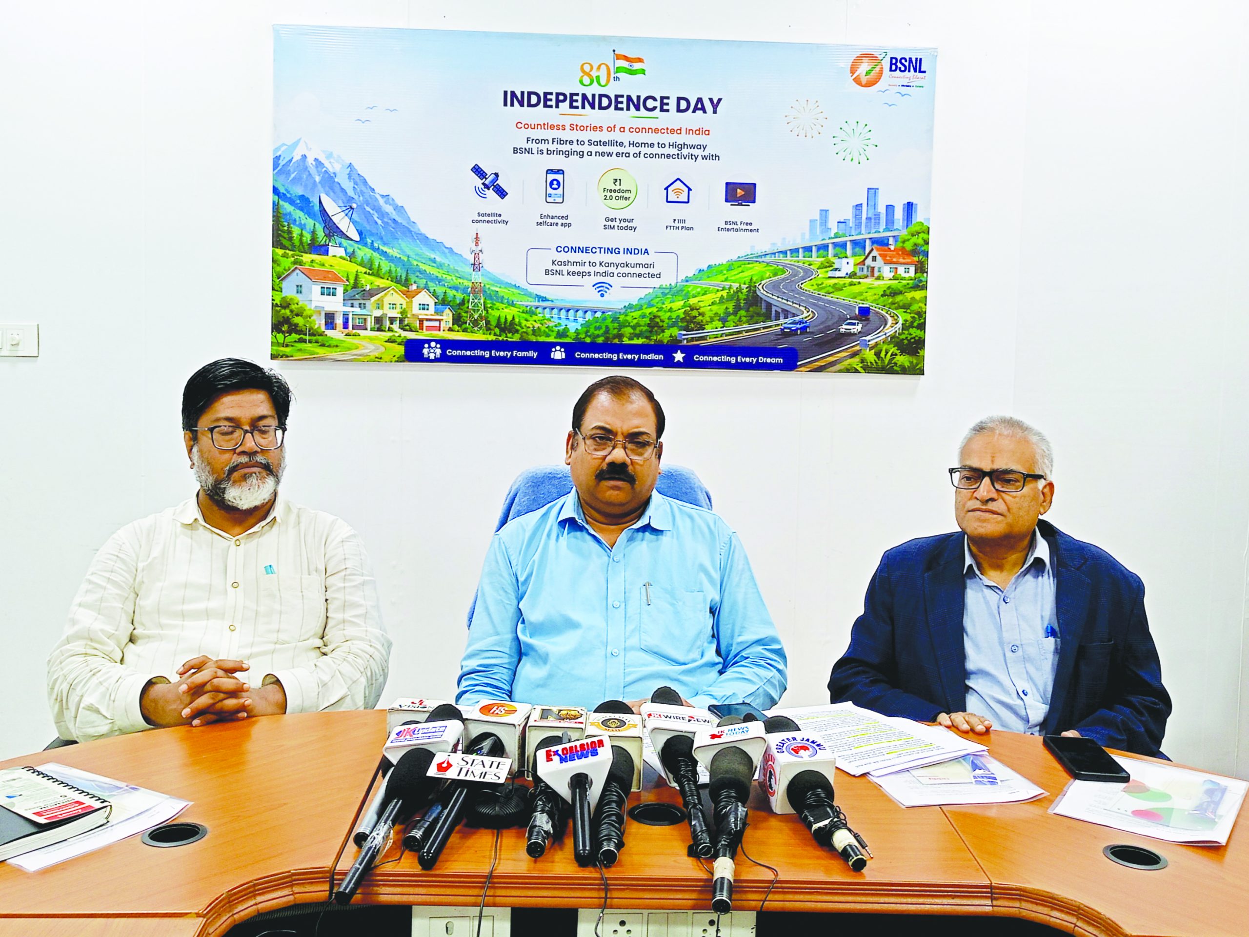 BSNL greets nation on 80th Independence Day, announces new customer-centric digital initiatives BSNL greets nation on 80th Independence Day, announces new customer-centric digital initiatives