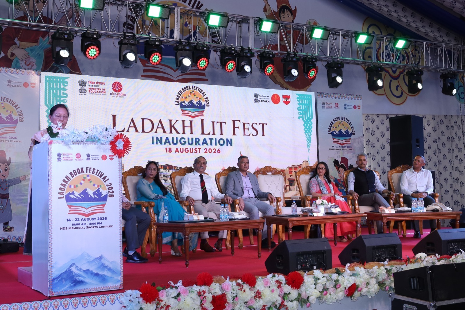 Battlefield teaches us lessons of leadership, resilience and service: Lt Gen Satish Dua (Retd) at Ladakh Book Festival 2026