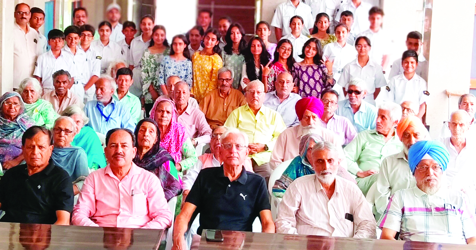 Beautiful morning of music, joy and intergenerational bonding at Vridh Ashram