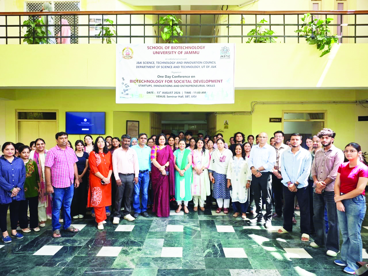 Biotechnology Conference at JU focuses on innovation, startups and entrepreneurship