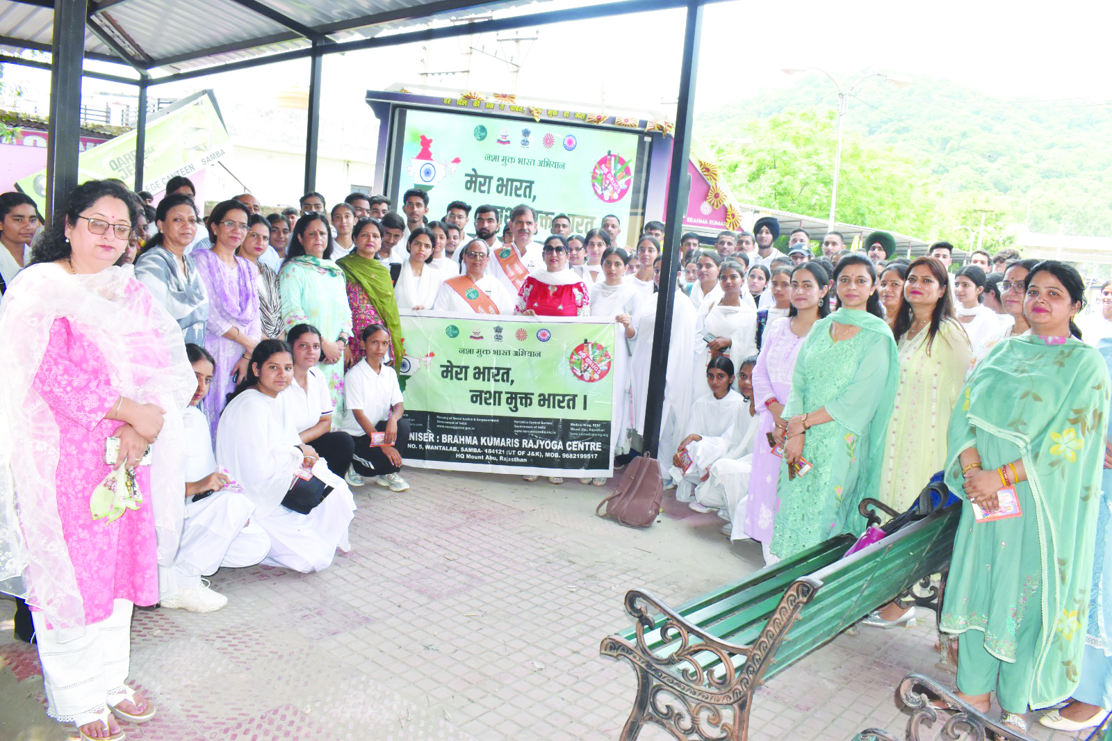 Brahma Kumaris conducts awareness lecture, documentary screening, Rajyoga Meditation Session at SPPND GDC Samba